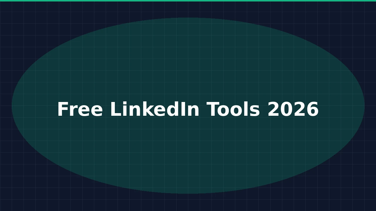 Free LinkedIn Tools 2026: 4 Tools to Preview, Scrape, Hook & Coach